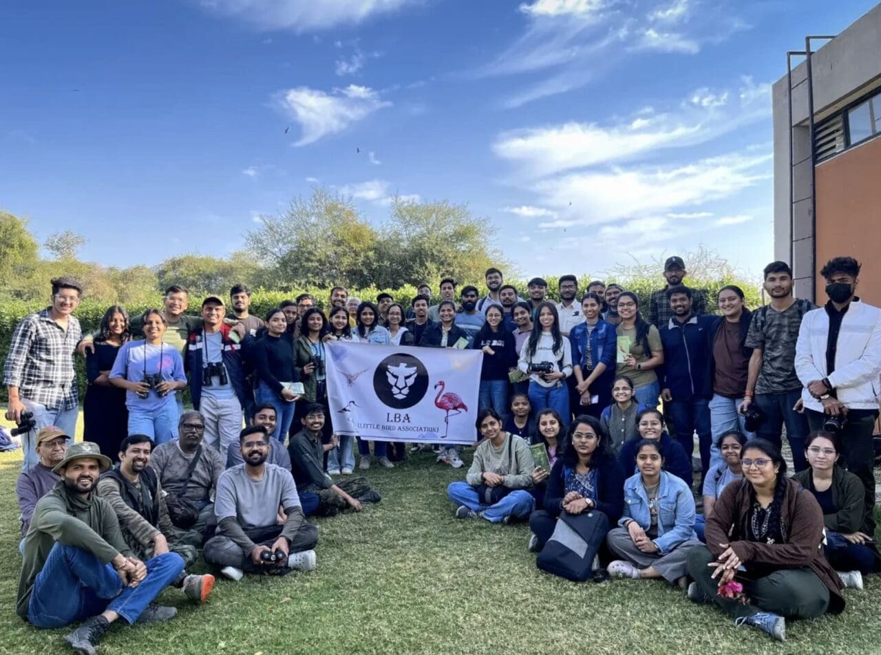 A group of birders in India.