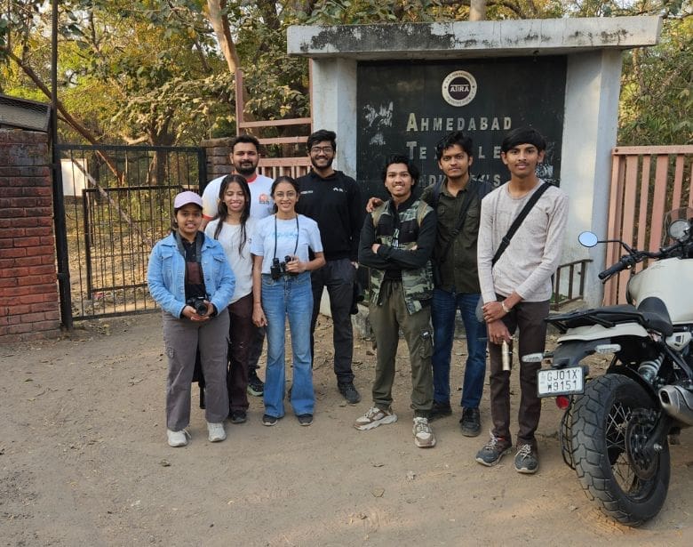 A group of people smiling.